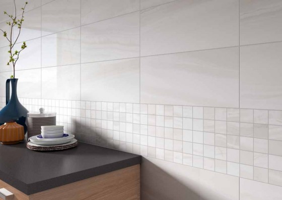 Marbellous Onice Bianco Ceramic Wall Tile 250x550mm